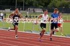 Under-17 mens 100 metres. Photo: David T. Hewitson/Sports for All Pics